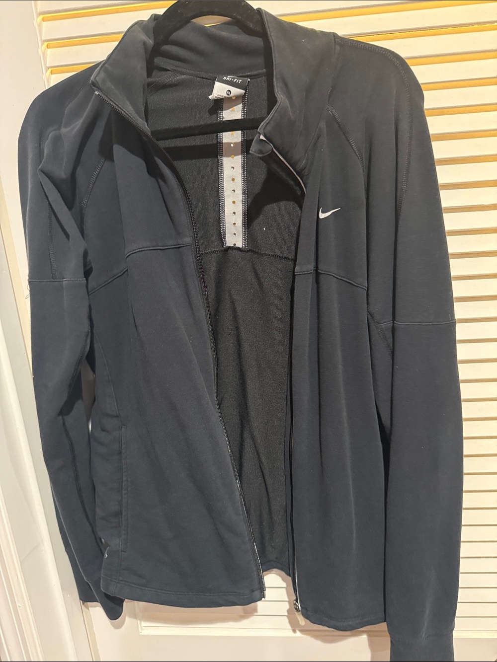 Nike Black Lightweight Full-Zip Training Jacket